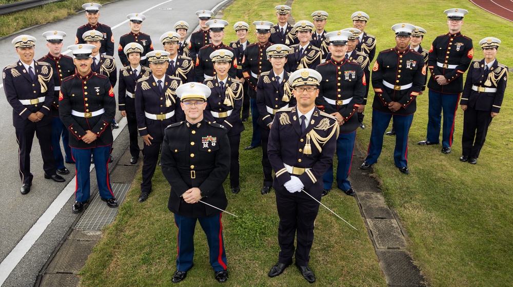 III MEF, JGSDF Bands Perform for Leaders for Camp Yonaguni 10th Anniversar