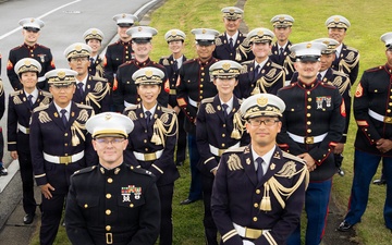 III MEF, JGSDF Bands Perform for Leaders for Camp Yonaguni 10th Anniversar