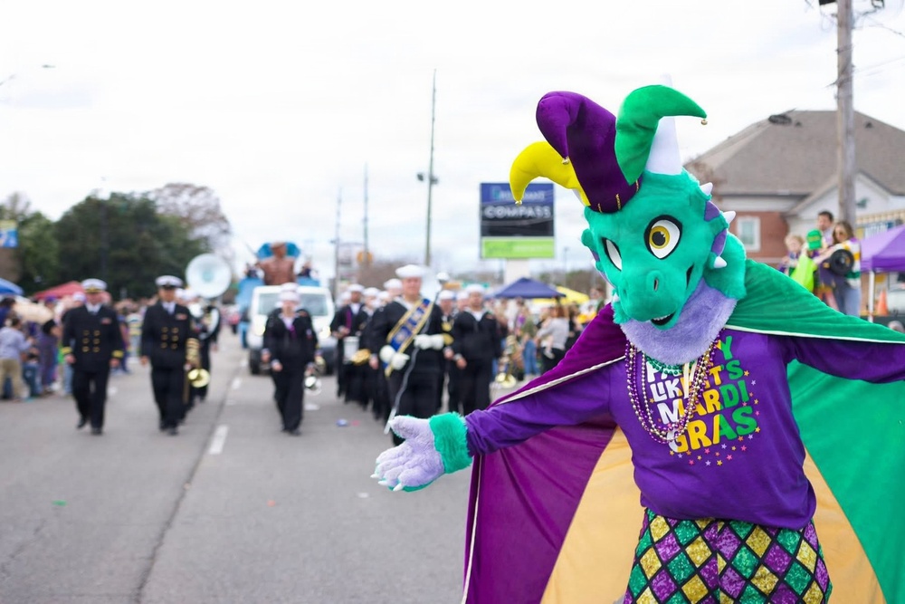 Navy Band Southeast performs at 2026 Mardi Gras Celebration in New Orleans, Louisiana