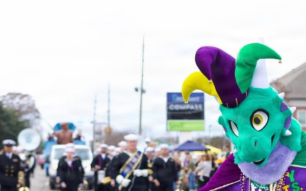 Navy Band Southeast performs at 2026 Mardi Gras Celebration in New Orleans, Louisiana