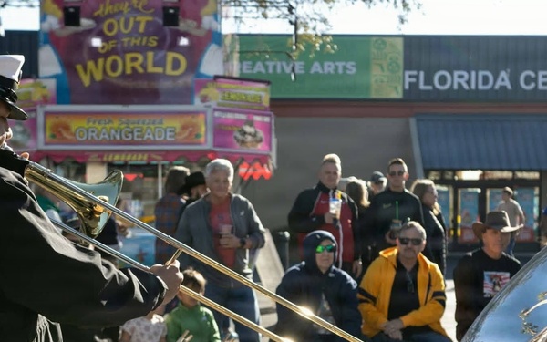 Navy Band Southeast performs at Florida State Fair - Tampa, FL