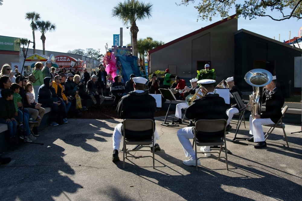 Navy Band Southeast performs at Florida State Fair - Tampa, FL
