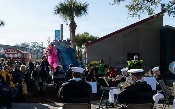 Navy Band Southeast performs at Florida State Fair - Tampa, FL
