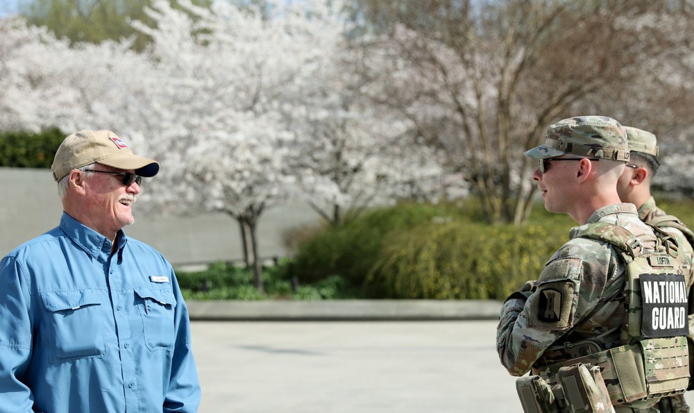 JTF-DC Patrol Martin Luther King  Jr. Memorial