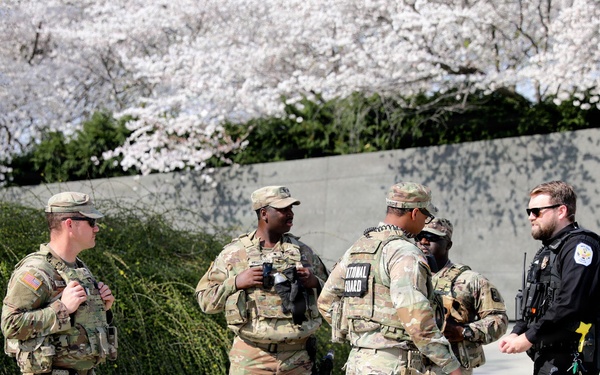 JTF-DC Patrol Martin Luther King  Jr. Memorial