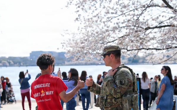 JTF-DC Patrol Martin Luther King  Jr. Memorial