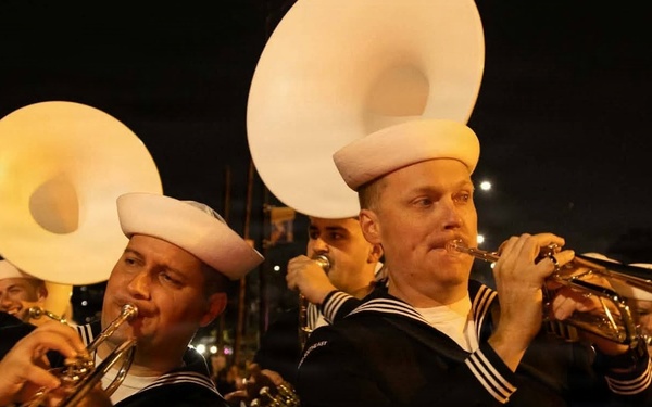Navy Band Southeast performs at Krewe of Centurions Parade - Metairie, LA