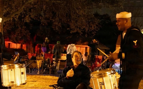 Navy Band Southeast performs at Krewe of Centurions Parade - Metairie, LA