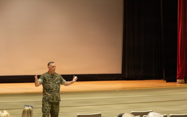 Senior Leaders Speak About PAE Marine Corps During Town Hall