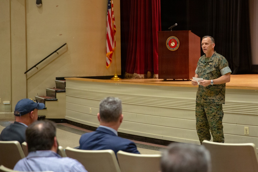 Senior Leaders Speak About PAE Marine Corps During Town Hall