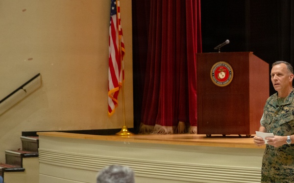 Senior Leaders Speak About PAE Marine Corps During Town Hall