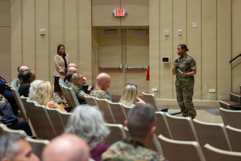 Senior Leaders Speak About PAE Marine Corps During Town Hall