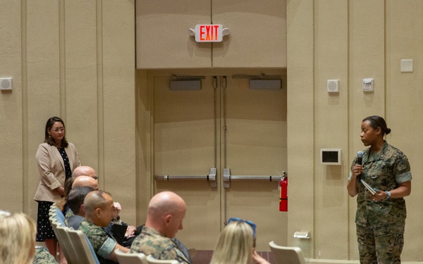 Senior Leaders Speak About PAE Marine Corps During Town Hall