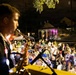 Navy Band Southeast performs at Krewe of Bacchus Parade aboard the USS Constitution Float - New Orleans, LA