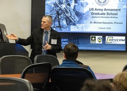 Open house provides students with gateway into armaments engineering studies