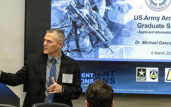 Open house provides students with gateway into armaments engineering studies