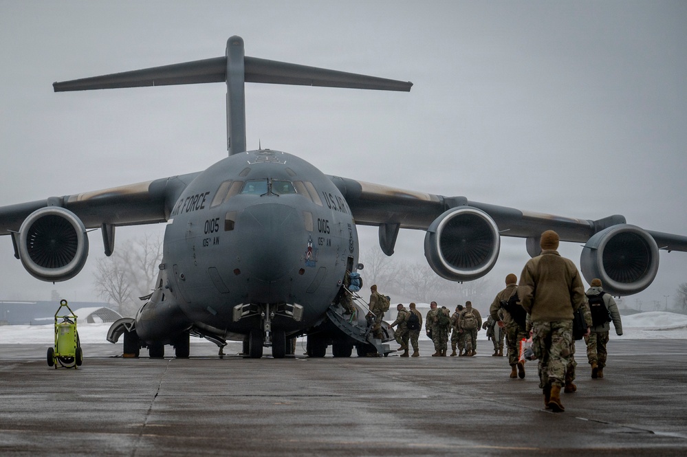 174th Attack Wing Departs for Exercise Sentry South