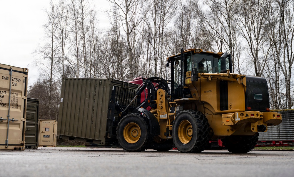 406th AEW A4 Airmen Execute Cargo Movement Operations