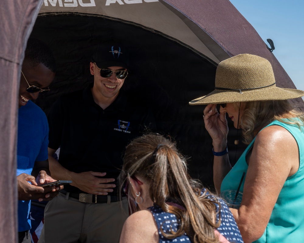 F-35A Demo Team Performs at Luke AFB