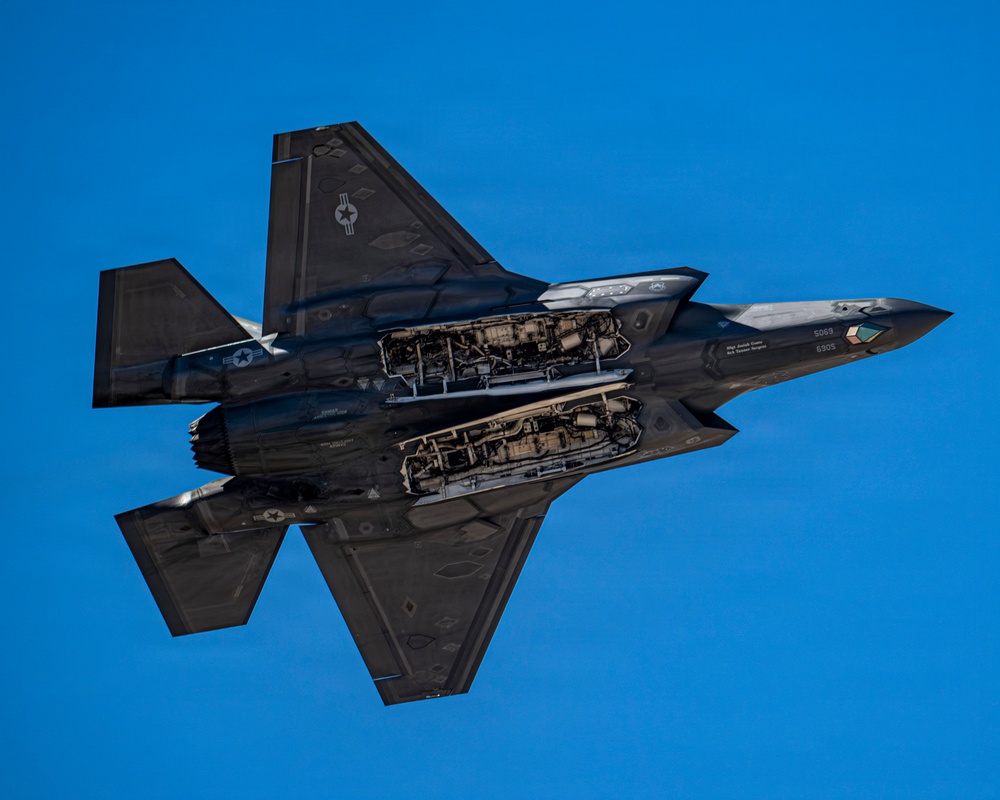 F-35A Demo Team Performs at Luke AFB