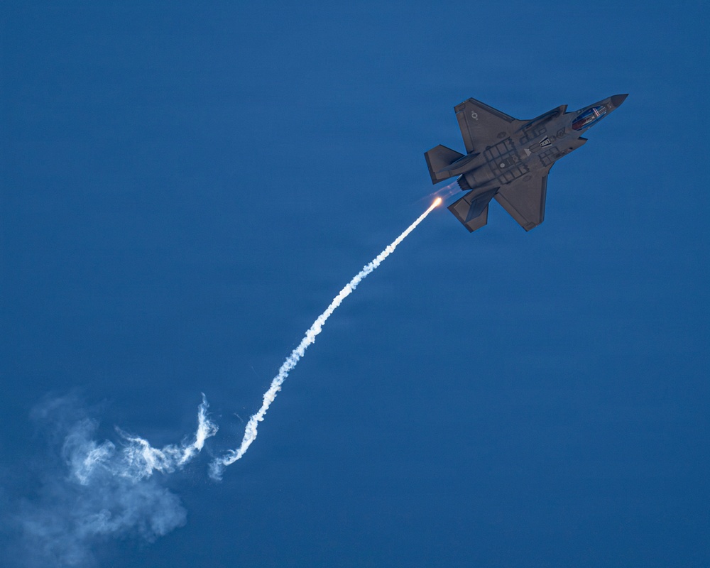 F-35A Demo Team Performs at Luke AFB