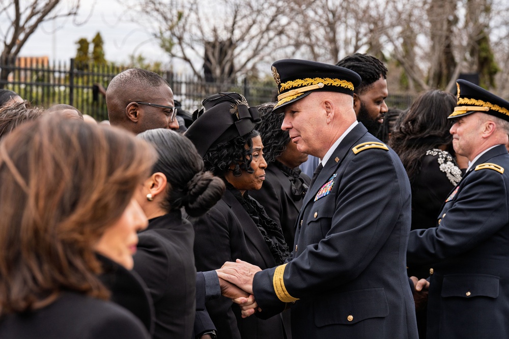 Maj. Sorffly Davius Funeral Service