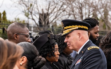 Maj. Sorffly Davius Funeral Service