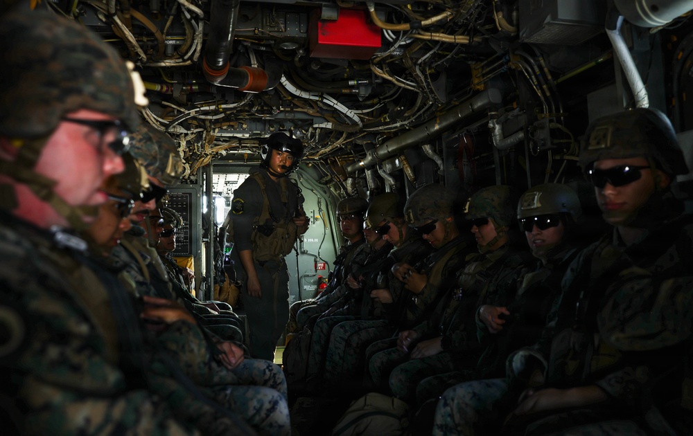 9th Comm Bn. prepares for a deployment readiness air confidence operation