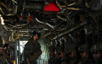 9th Comm Bn. prepares for a deployment readiness air confidence operation