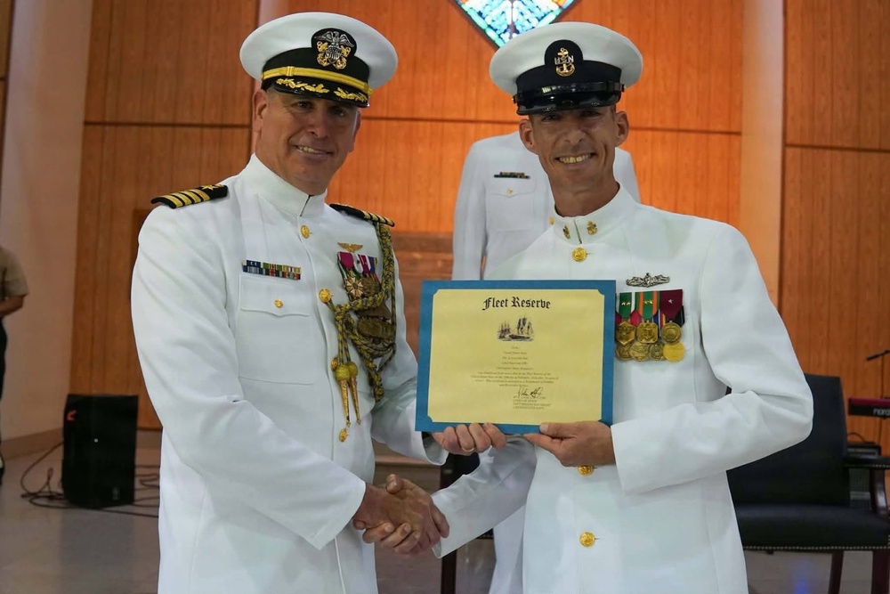 Chief Musician(SW) Christopher Bourgeois Retirement Ceremony