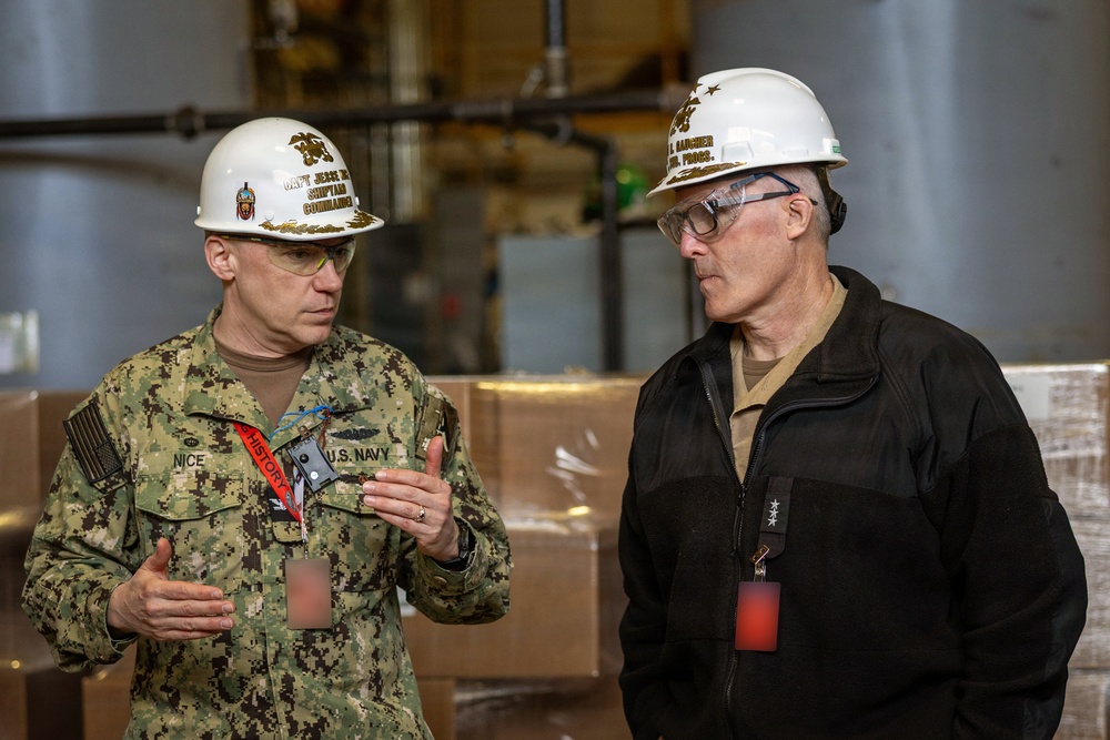 Portsmouth Naval Shipyard Hosts Vice Admiral Gaucher