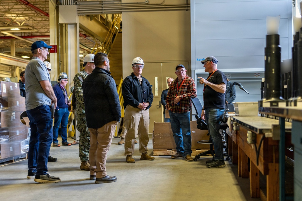 Portsmouth Naval Shipyard Hosts Vice Admiral Gaucher