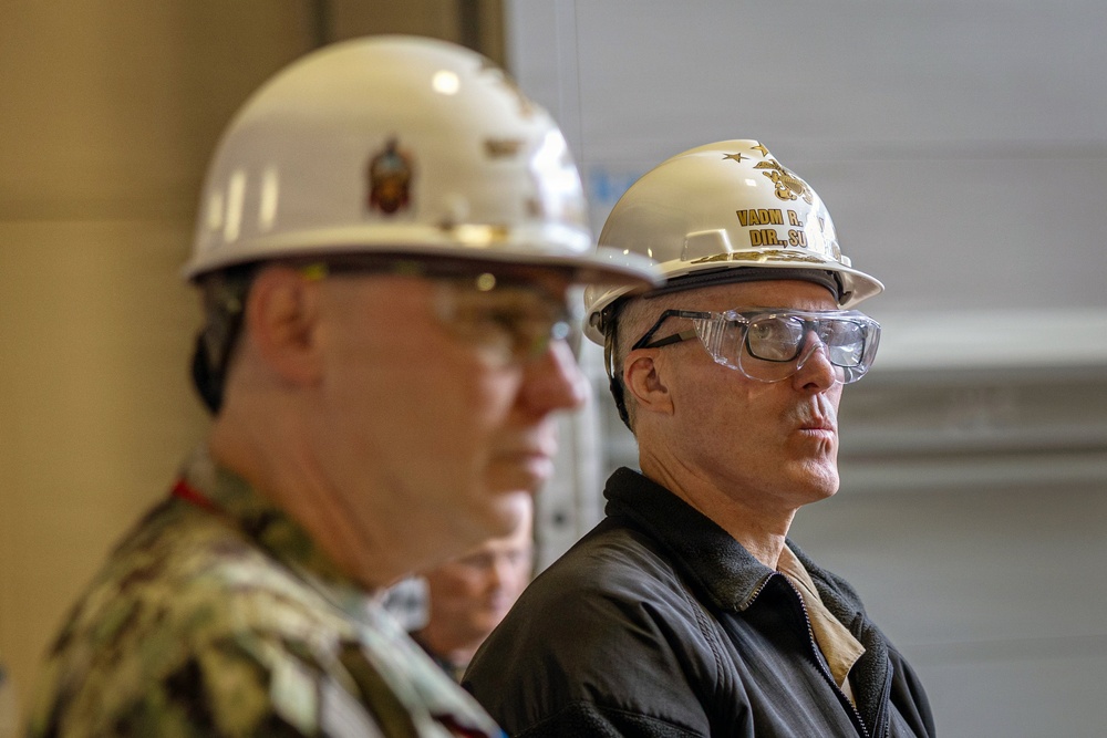 Portsmouth Naval Shipyard Hosts Vice Admiral Gaucher