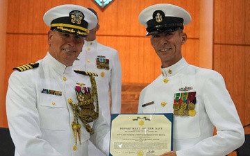 Chief Musician (SW) Christopher Bourgeois Retirement Ceremony