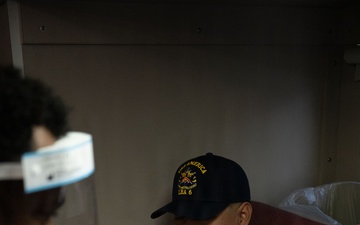 USS America (LHA 6) Sailors Donate Blood