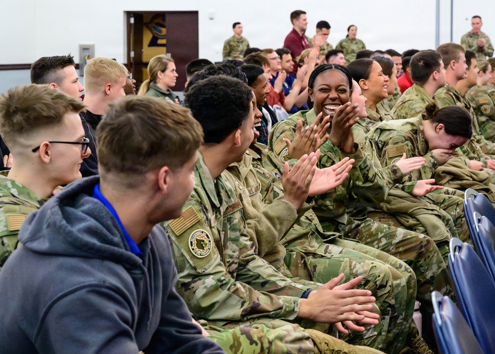 Next generation leaders experience 24/7 global mobility mission at Scott