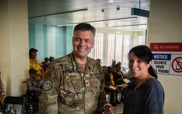 Air Force Leaders visit LAMAT 2026 in Guyana