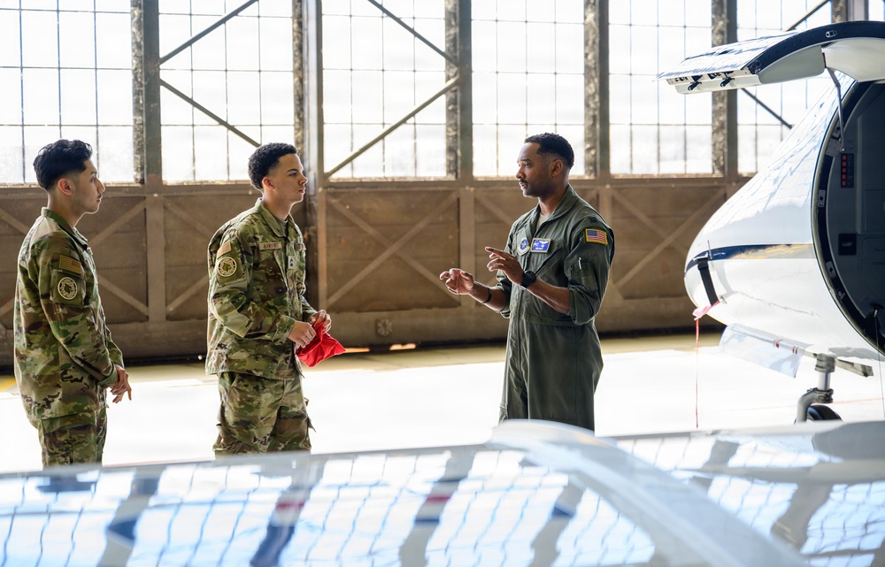 Next generation leaders experience 24/7 global mobility mission at Scott