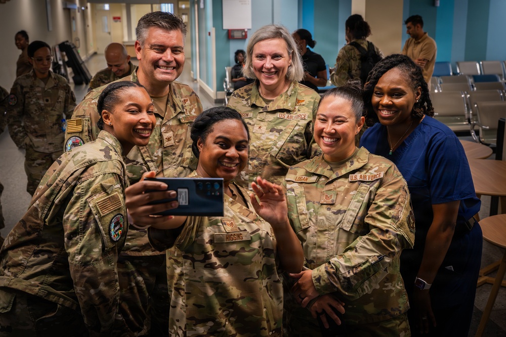 Air Force Leaders visit LAMAT 2026 in Guyana