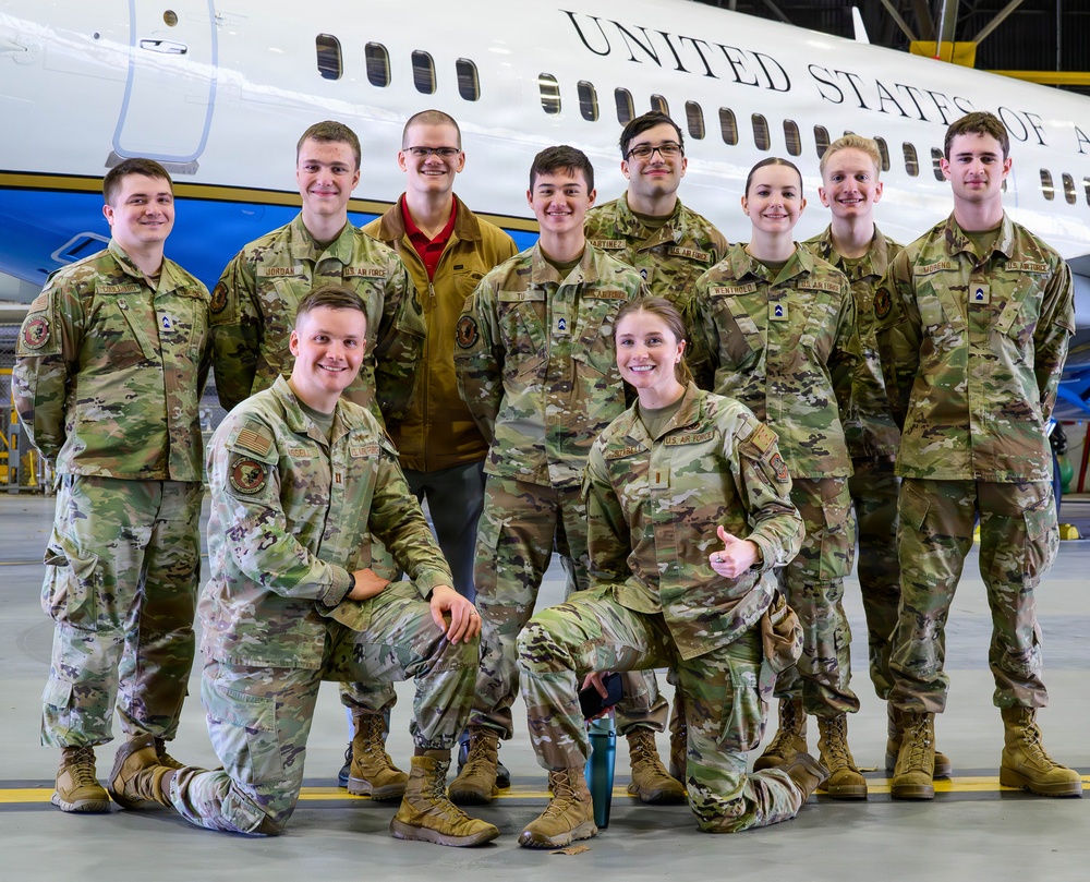 Next generation leaders experience 24/7 global mobility mission at Scott