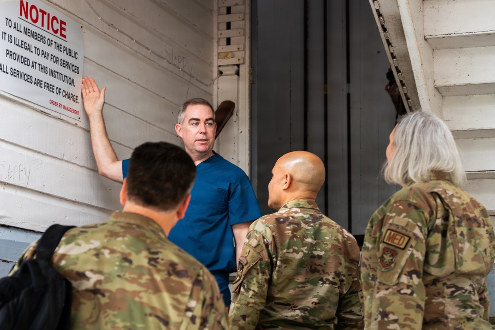 Air Force Leaders visit LAMAT 2026 in Guyana