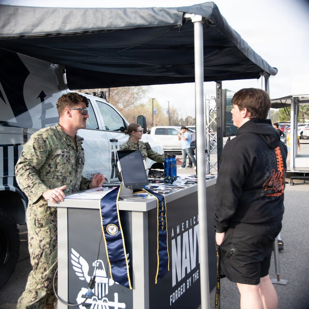 Strike Group invades Triton High School