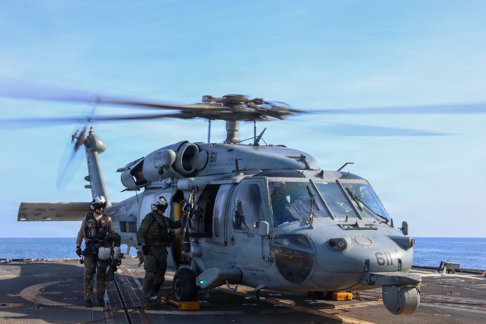 Flight Quarters aboard USS John Finn