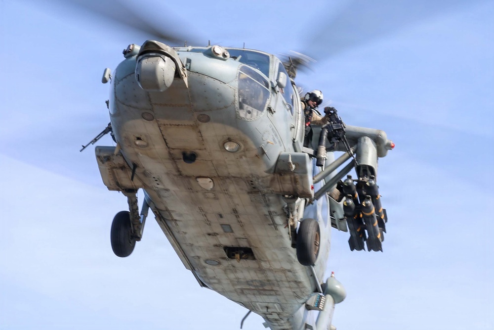 Flight Quarters aboard USS John Finn