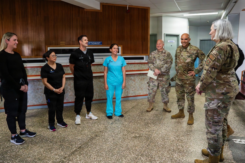 Air Force Leaders visit LAMAT 2026 in Guyana