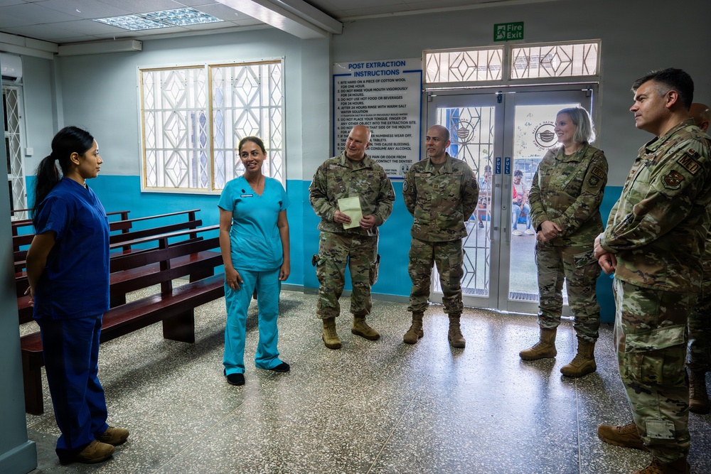 Air Force Leaders visit LAMAT 2026 in Guyana