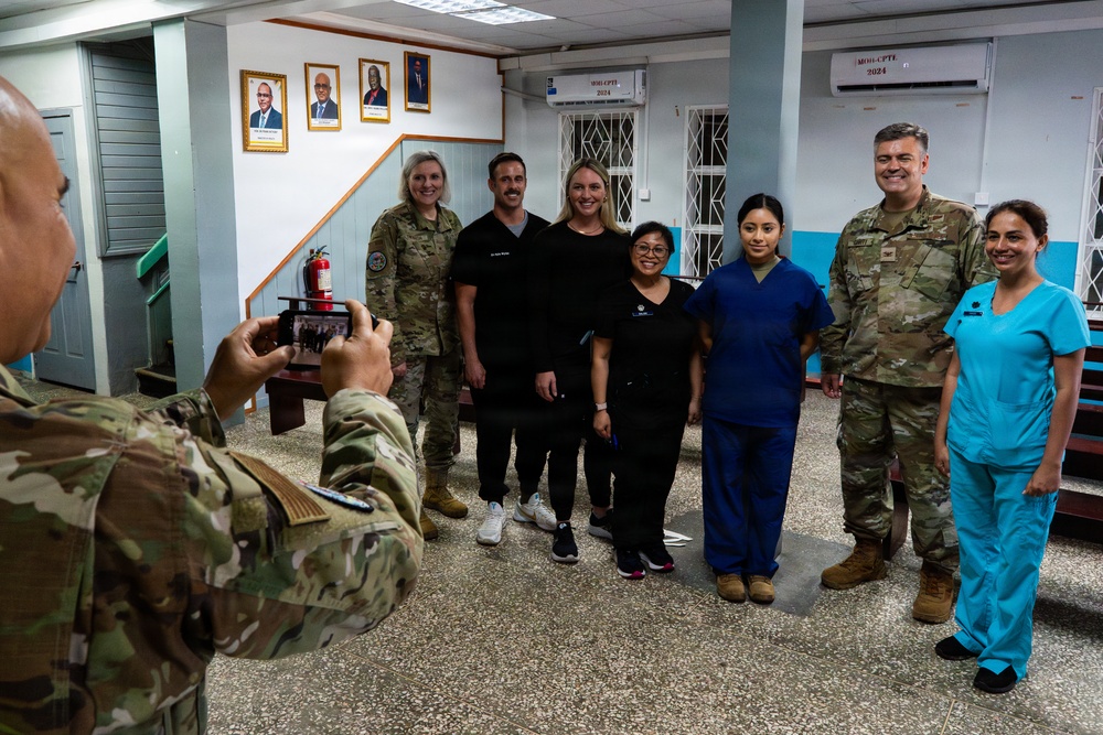 Air Force Leaders visit LAMAT 2026 in Guyana