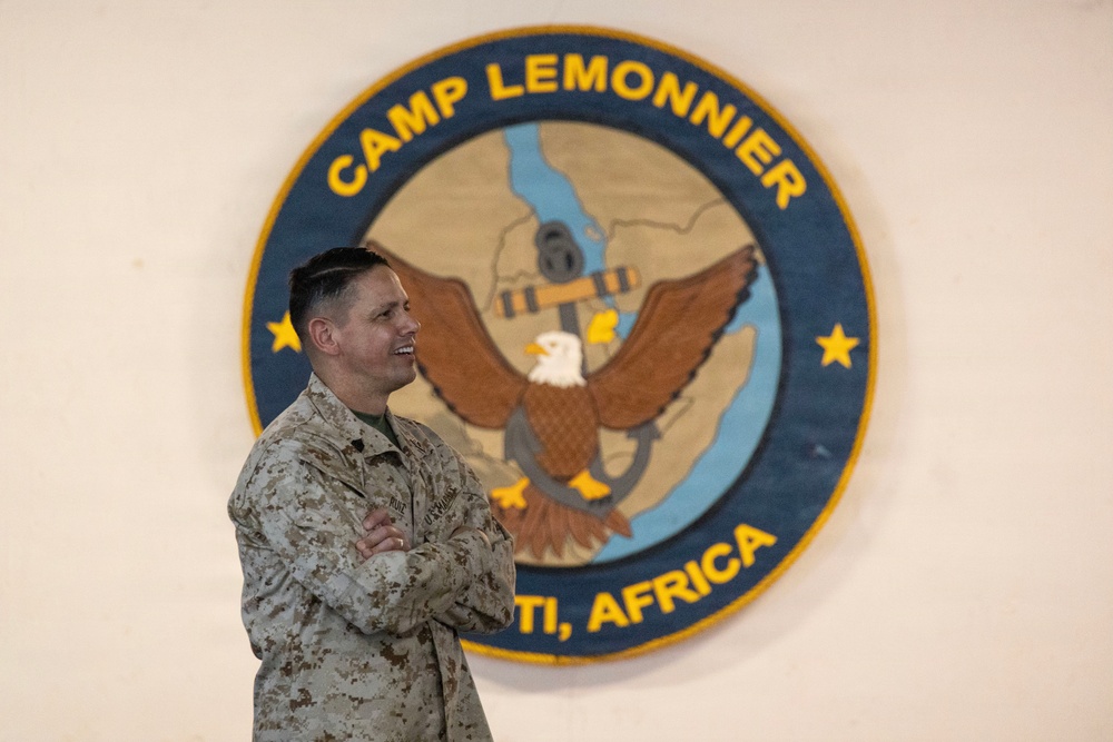 SMMC engages with Marines deployed to Camp Lemonnier, Djibouti