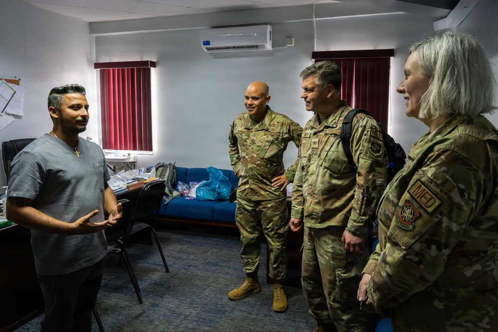 Air Force Leaders visit LAMAT 2026 in Guyana