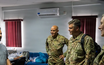 Air Force Leaders visit LAMAT 2026 in Guyana